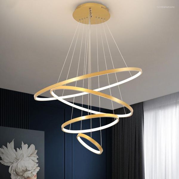 Lampadari Modern Led Villa Soggiorno Camera da letto Ristorante Lampadario a soffitto in ferro battuto Illuminazione per interni domestici Decorazioni Lampade a sospensione