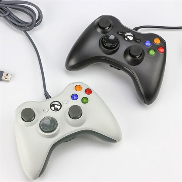 Controller cablato USB per Xbox 360 Joypad Vibration Gamepad Joystick Controller per PC Windows 7/8/10