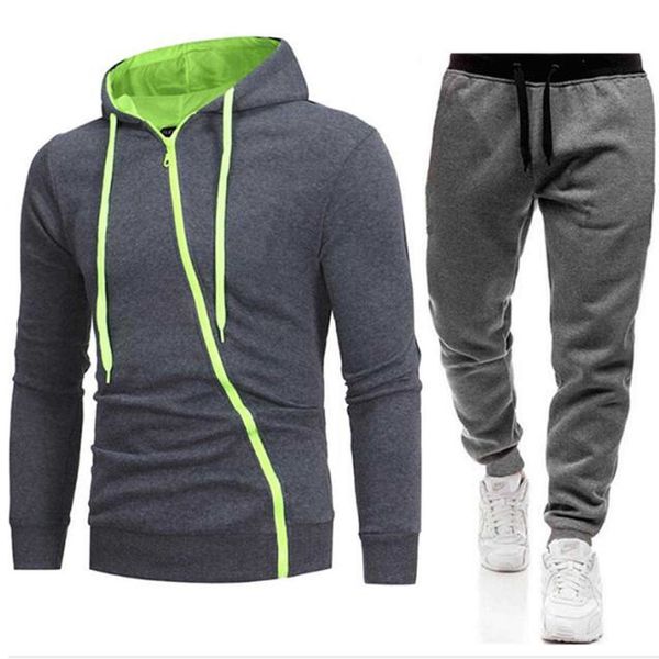 Tute da uomo imposta Felpa casual da esterno Felpa sportiva con cerniera Cardigan con cappuccio Tuta da uomo a maniche lunghe g G221011