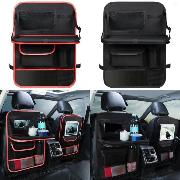 Auto-Organizer, Rücksitzmatte, Rücksitz-Aufbewahrungstasche mit Touchscreen-Tablet-Halter für Kinder, Kleinkinder