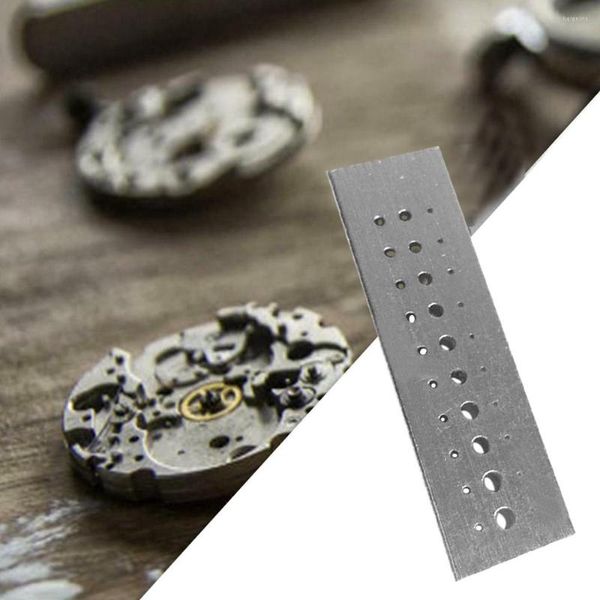 Onarım Kitleri İzle 30 Delik Metal Perçinleme Paylaşıcı Punch Block Watchmaker Araçları İçin