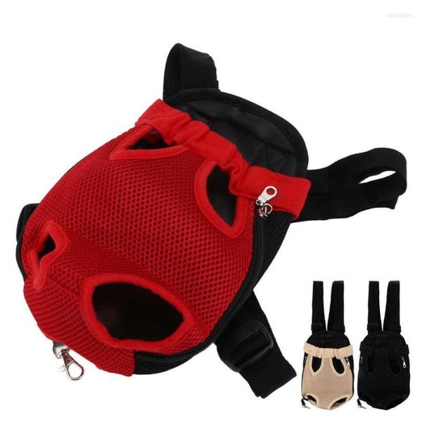 Capas de assento de carro de cachorro Mochila de peito de estimação portátil transportadora de gato portátil para caminhadas Acessórios para motocicletas de bicicleta de viagem