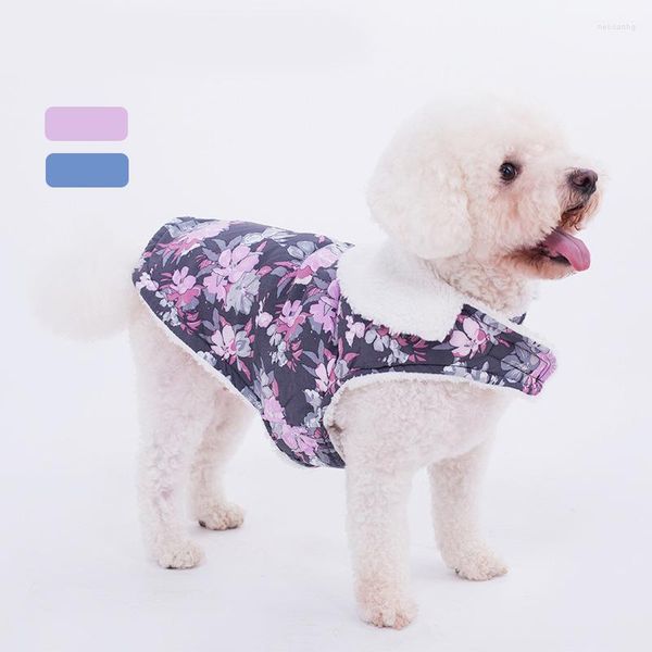 Vestuário de vestuário para cães roupas de inverno para cães de cães pequenos colete de casaco Yorkies chihuahua gato filhote de cachorro produtos para animais de estimação