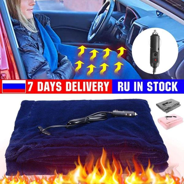 Acessórios para interiores Coloque de aquecimento de carro Aquecimento de inverno 12V 24V LCD Display Warm Auto Lã elétrica para temperatura constante