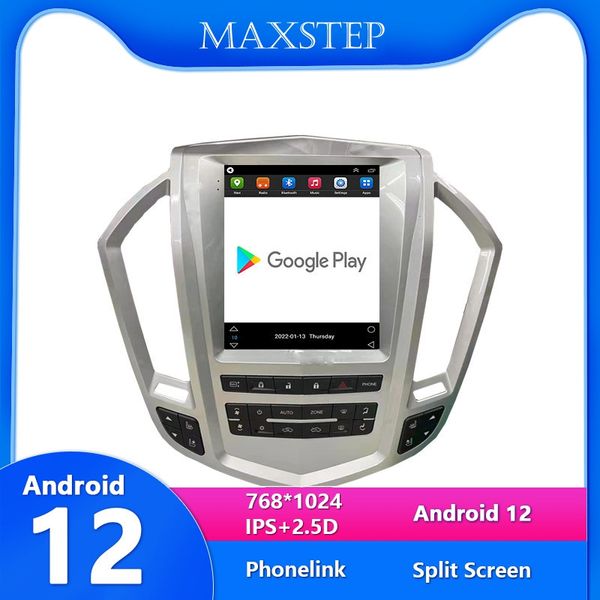 Android Car DVD Radio Multimedia Video Player para Cadillac SRX Navega￧￣o de tela vertical