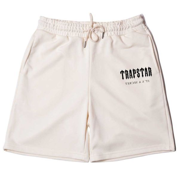 Мужские шорты повседневные мужчины Trapstar Basic Baseball World Five-Point Board Sports Sports Summer Trabout Beach Short Bins G221012