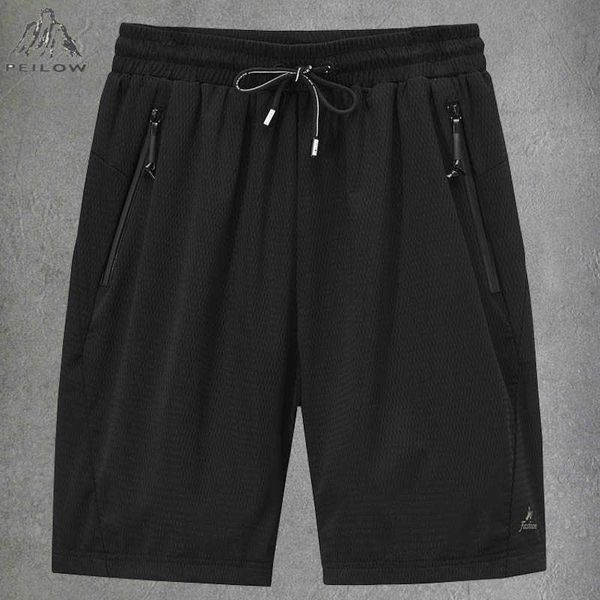 Männer Shorts Große Mesh Elastische Sommer Reithose 8XL 6XL Große Größe Kleidung Nylon Schwarz Grau Spandex Schweiß Gym joggen G221012