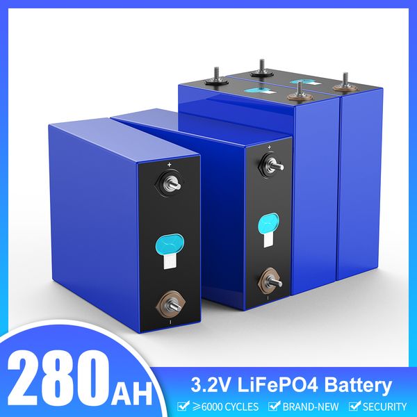 Lifepo4 320ah 105ah bateria 3.2v bateria recarregável diy 12v 24v 48v célula solar para rv carrinho de golfe camper sistema solar barcos