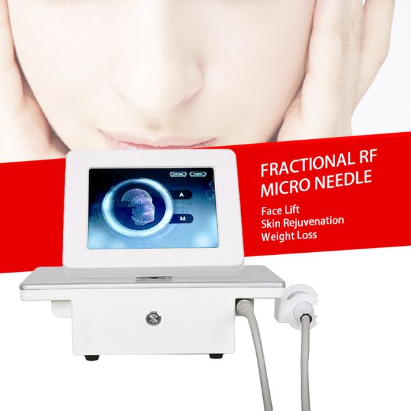 2022 Schönheitsartikel Hautpflege Micro Needle Fractional Face Vacuum RF Lifting Vacuum RF Golden Microneedle Machine Portable