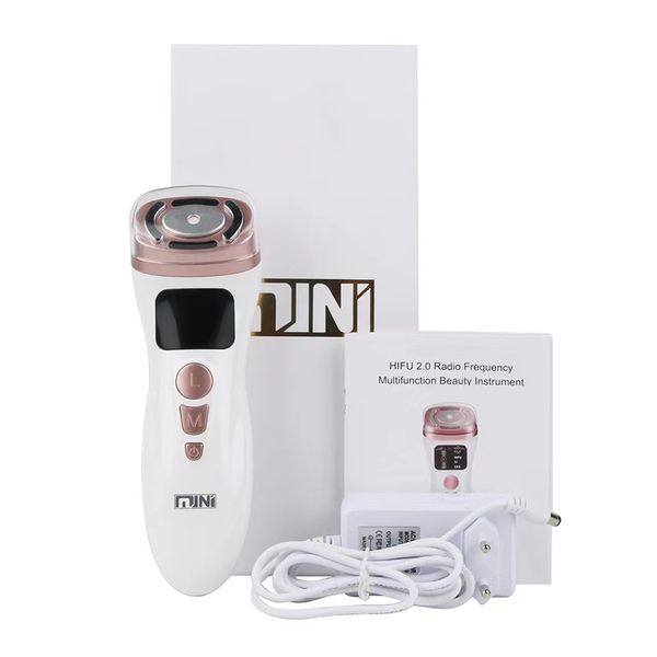 Macchina per la bellezza Ems Rf Mini Hifu di seconda generazione per il sollevamento del viso con porazione ultra pulsata della pelle tenera per il viso