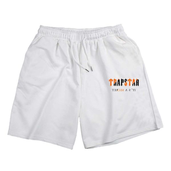 Shorts masculinos 2022 Hot Summer Men Trapstar Basic Baseball World World Board Workout Praia Praça curta G221012