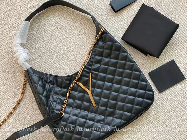 Designer Borse a tracolla Moda Donna Luxurys Borse di grande capacità Borse sotto le ascelle in pelle Nuova borsa shopping 2023 Nero argenteo dorato