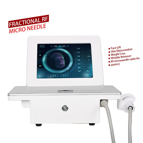 Home Articoli di bellezza RF Fractional Microneedle Machine Skin Rejuvenation Stock Face Lift Machine Vacuum