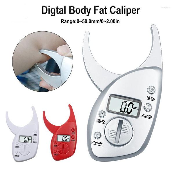 Professionelle Handwerkzeug-Sets SEH Tragbarer digitaler Hautfalten-Messtester Körperfettmonitor-Analysator Muscle Slim Caliper Shaping Weight