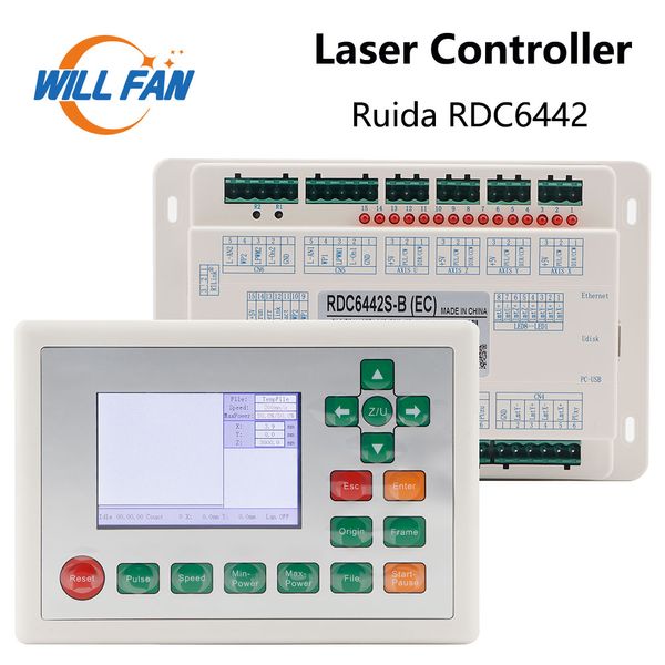 Will Fan Ruida Mainboad RDC6442 Uso del controller DSP laser Co2 per macchina per incisione e taglio laser Co2 RDC 6442 6442G 6442S