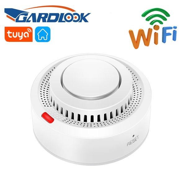 Andere GARDLOOK Wifi Rauchmelder Sensor Alarm Brandschutz Home Security Tuya Smart Life APP 221014