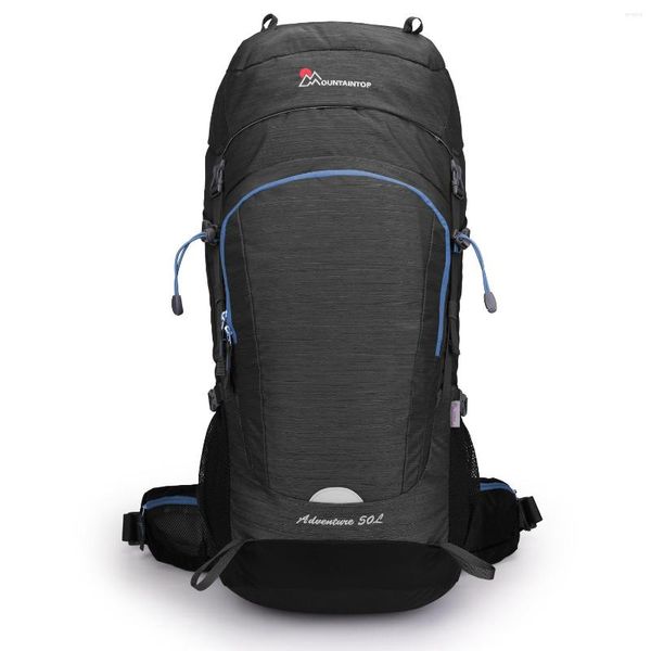 Rucksack MOUNTAINTOP 50 Liter Wander-Innenrahmen mit Regenhülle