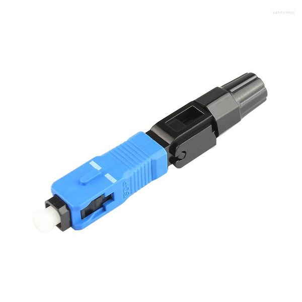 Fiber Optic Ausrüstung Hohe Qualität Schnelle Connecter Sc Upc Single-mode 100PCS//200pcs/300pcs/400 teile/los SC/UPC Stecker FTTH Kalt