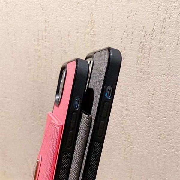 Cep Telefon Kılıfları iPhone Telefon Kılıfları P Cüzdan Deri Deri Fonecase Kart Tutucu ile 15 14 15 14 Promax 13 12 Pro Max 7 8 Plus X XS XR XSMAX SE E4RN