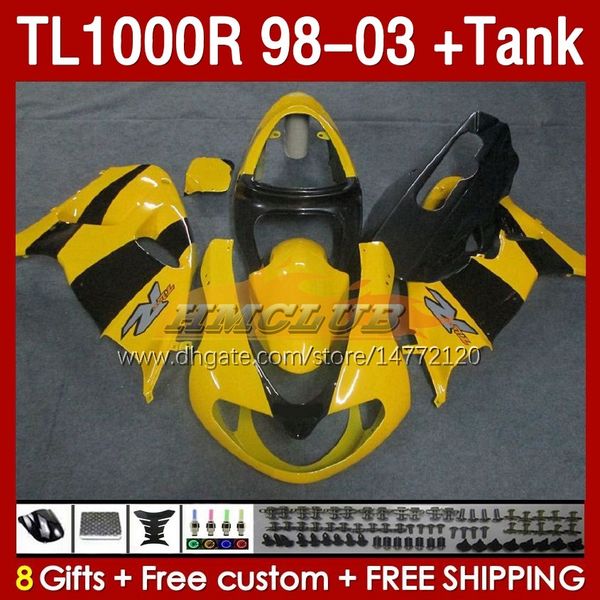 Suzuki SRAD TL-1000 TL 1000 R 1000R TL1000R 98 99 00 01 02 03 gövdeye 162no.35 TL-1000R 1998 1999 2000 2001 2002 2003 TL1000 R 98-03 Sarı Stok