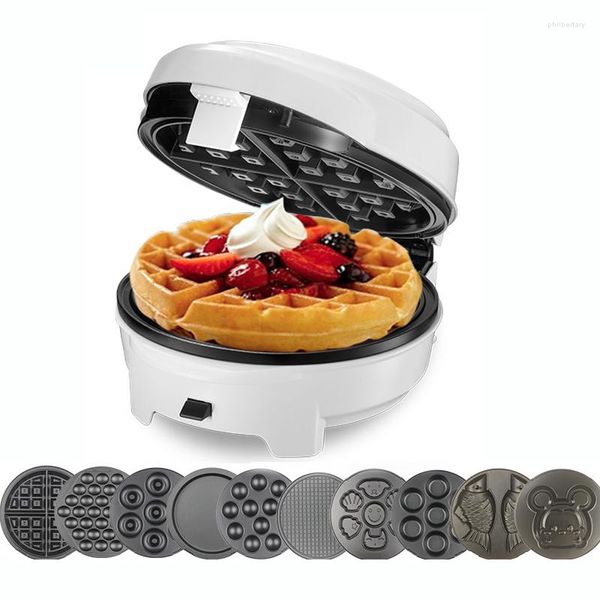 Brothersteller Multifunktional Eier Waffelmaschine Elektrische Kuchenpfanne kleiner Omelett Donut