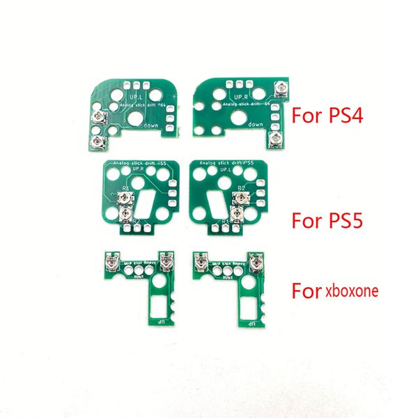 1Pair Per PS4 PS5 per controller X-One 3D Joystick Reset Calibrate Board Drift Adjustment stick analogico fix