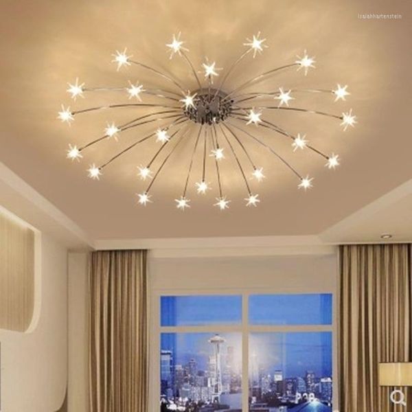 Подвесные светильники современный звездный потолочный свет для гостиной спальни ресторан G4 Bulb Home Lighting светильники