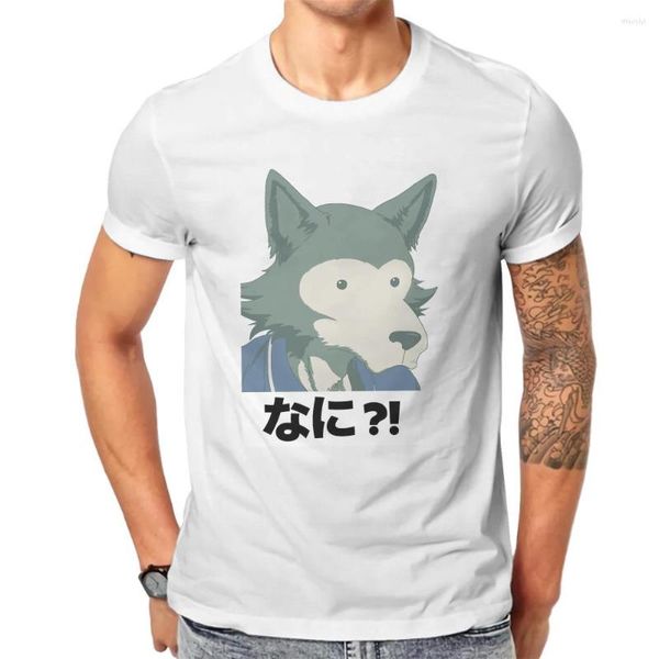 Мужские рубашки Beastars Animal Anime Anime Legoshi Tshir