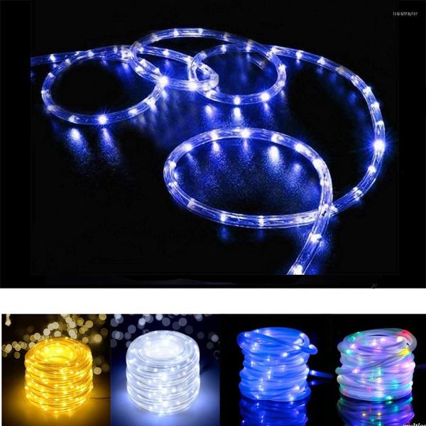 Stringhe 5M LED Corda Luci a corda Fata impermeabile esterna per campeggio Festa Giardino Vacanza Patio Camera da letto Barca Paesaggio Decorati