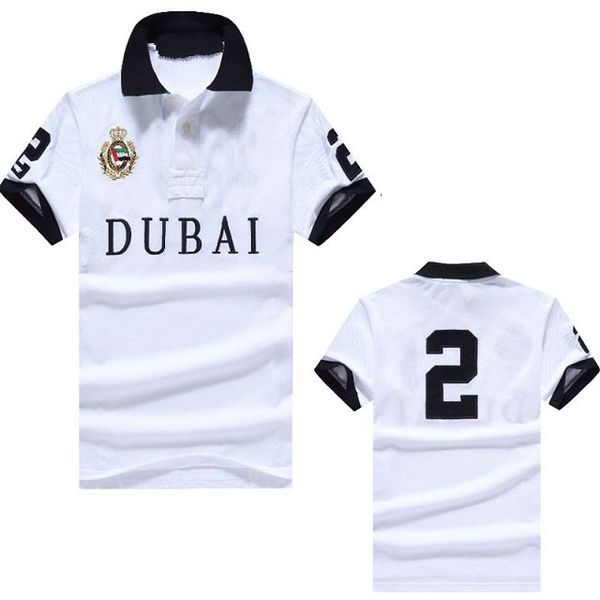 Camisa Polos com desconto Marca de camisa de manga curta Milan New York Chicago Los Angeles Dubai Custom Fit S-5xl