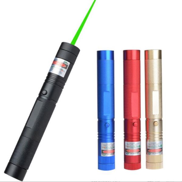 Penna puntatore laser ad alta potenza 303 raggio di luce verde strarry Indicatore didattico Stick Sight Pen per intrattenimento Istruzioni per avventure all'aria aperta