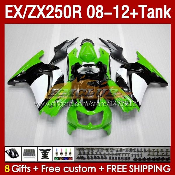 OEM Lavings Tank для Kawasaki Ninja ZX250R EX ZX 250R ZX250 EX250 R 08-12 163NO.12 EX250R 08 09 10 11 12 ZX-250R 2009 2009 2011 2012