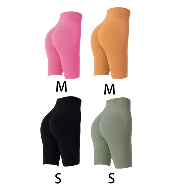 Pantaloncini da donna Donna Ciclismo Quick Dry Pantaloni sportivi a vita alta Intimo streetwear Casual per bicicletta Fitness Pantaloni da corsa per bici