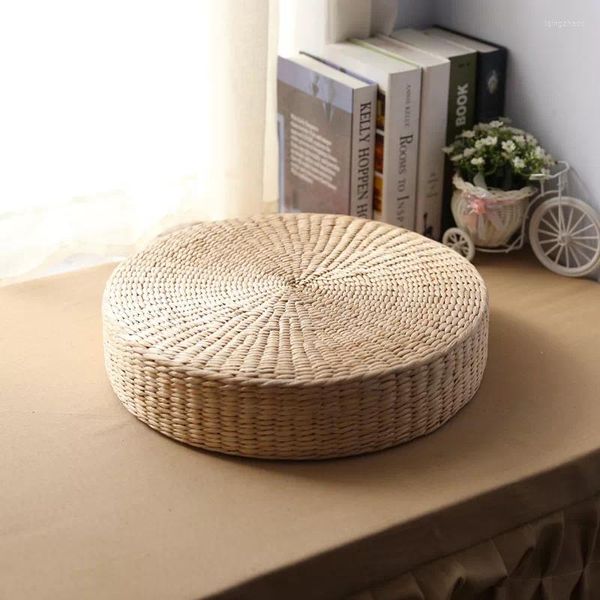 Cuscino 202230CM Pavimento rustico Paglia Sedile Meditazione Ottomano Decorazioni per la casa Dropship di grano saraceno