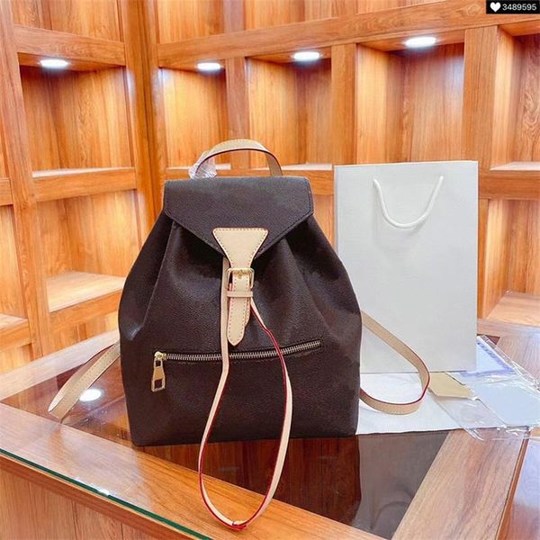 Lo zaino alla moda edizione TOP Han di grande capacità con cordoncino jolly è una piccola borsa carina per il tempo libero