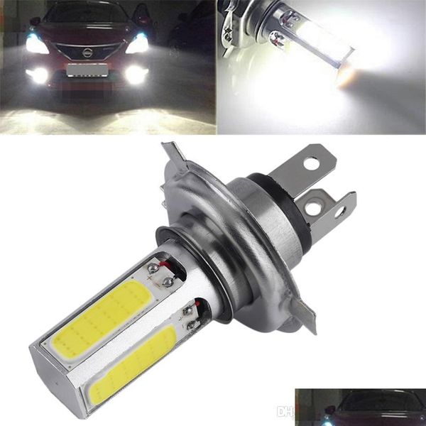 Motorradbeleuchtung 1 Stück superhell weiß 20 W H4 Auto Cob LED Nebel Tagfahrlicht Lampe DC 12 V Verkauf Drop Lieferung 2022 Mobil Dhrn8