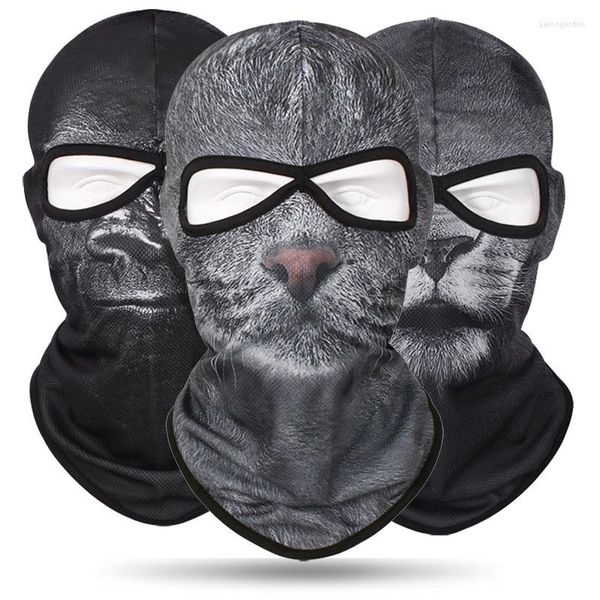 Bandanas Animal Motorcycle Cycling Equipment Cap Full Face Cover Stirnband Kopf Bandana Ciclismo Sonnenschutzmittel Staubdichtes CS Maskierte Kapuzekappen