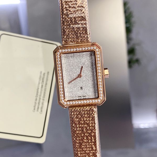 Друг друга смотреть бриллианты женские часы дизайнер Quartz for Woman Bracelet Watch Официальная копия Lady Writewatch Ladies Senior Gift 14