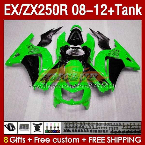 OEM Lavings Tank для Kawasaki Ninja ZX250R EX ZX 250R ZX250 EX250 R 08-12 163NO.35 EX250R 08 09 10 11 12 ZX-250R 2009 2009 2011 2012