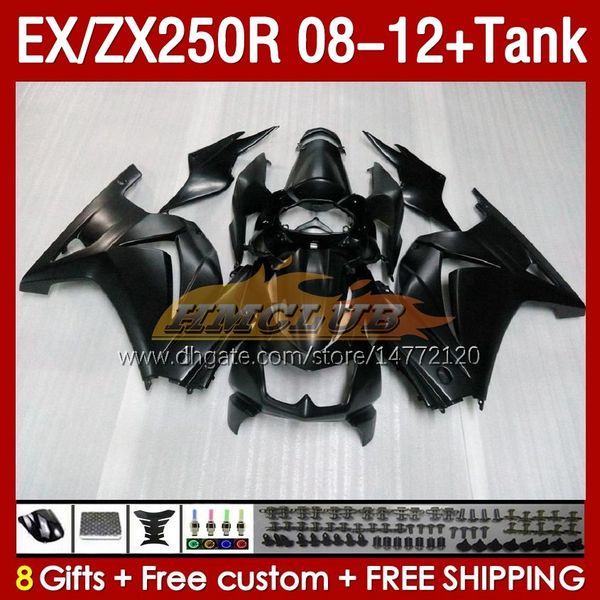 OEM Lavings Tank для Kawasaki Ninja ZX250R EX ZX 250R ZX250 EX250 R 08-12 163NO.22 EX250R 08 09 10 11 12 ZX-250R 2009 2009 2011 2012