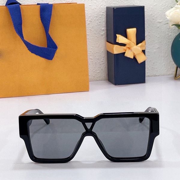 Мода Lou Vut Cool Sunglasses Vintage Square Fashion Ins ins net ale Men Men and Women Glasses Последние z1593e Дизайнерские солнцезащитные очки на открытом воздухе Black