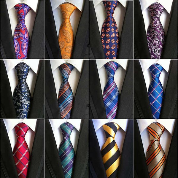 Ties cravatte del collo jacquard floreali strips cravatta da uomo legami maschili per uomini e sandy drop ship