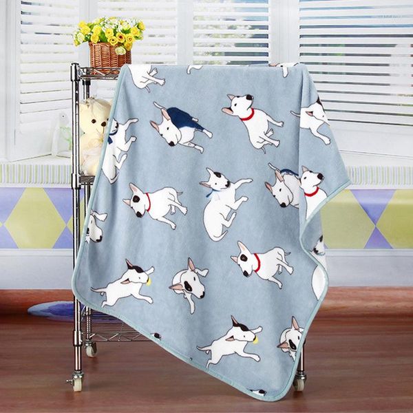 Coperte 100x73cm Super morbida Orso Flanna coperta per divani/letto/auto Plori portatili per letto Read Christmas Regalo per animali domestici