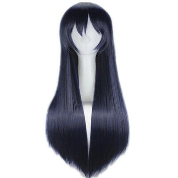 Anime Love Live Sonoda Umi Parrucche Harajuku Capelli Lunghi Parrucchino Cosplay 80cm