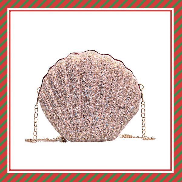 bolsas de bolsas femininas Designer Bolsas de corrente de luxo Mini saco de saco de casca festa brilhante bolsas de p￩rola Lady Messenger Grace Star Start Small Wallet