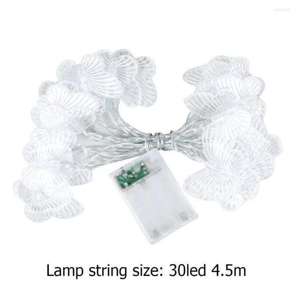 Stringhe 30 LED String Light Farfalla Fata Lampada Ghirlanda Decorazioni per la casa Per la camera da letto Matrimonio Albero di Natale Decorazione del festival