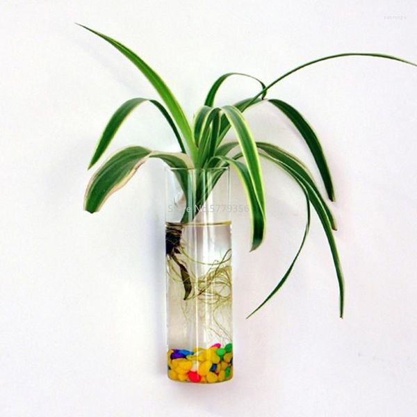 Vasos 2022 parede pendurada em vidro de vidro vaso vaso vaso maconha terrário home jardim