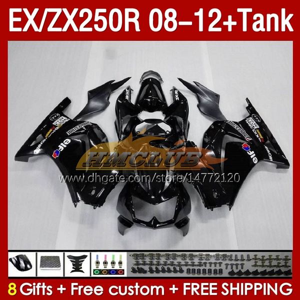 OEM Lavings Tank для Kawasaki Ninja ZX250R EX ZX 250R ZX250 EX250 R 08-12 163NO.47 EX250R 08 09 10 11 12 ZX-250R 2009 2009 2011 2012