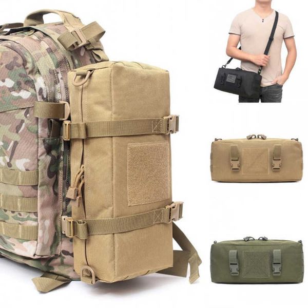 Borse da trekking Zaino tattico Esercito militare Molle Sling Bag Escursionismo Viaggi Campeggio Sport all'aria aperta Custodia Borsa a tracolla Accessori L221014