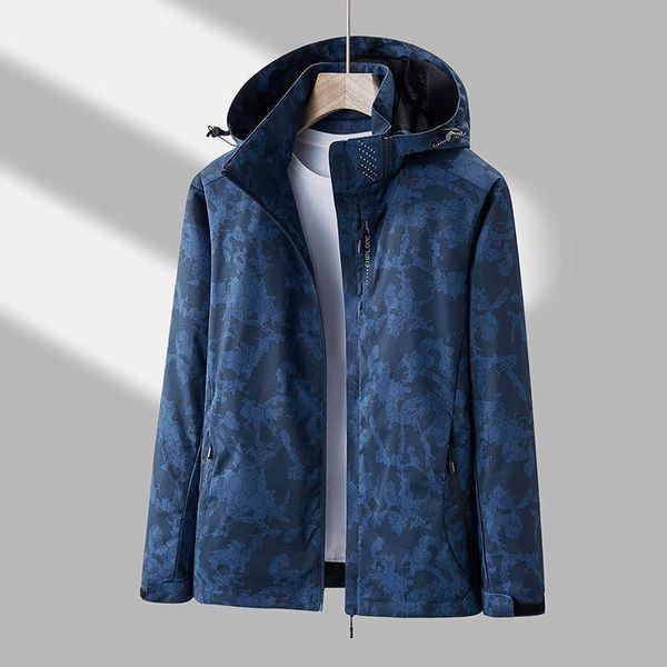 Jaquetas masculinas Y2K Jaqueta de caminhada de inverno de outono Mulheres Mulheres impermeáveis ​​Windbreaker respirável camuflagem com capuz Jaquetas esportivas quentes formar t2221017